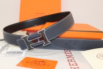 Super Perfect Quality Hermes Belts(100% Genuine Leather,Reversible Steel Buckle)-055