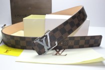 Super Perfect Quality LV Belts(100% Genuine Leather,Steel Buckle)-072