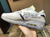 Authentic OFF-WHITE x Nike Air Max 90 Ice