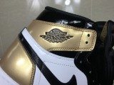 Authentic Air Jordan 1 Gold Toe