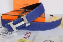 Super Perfect Quality Hermes Belts(100% Genuine Leather,Reversible Steel Buckle)-016