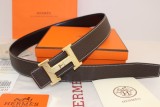 Super Perfect Quality Hermes Belts(100% Genuine Leather,Reversible Steel Buckle)-051