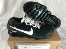 Authentic Nike Off White Vapor Max In Black