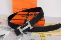 Super Perfect Quality Hermes Belts(100% Genuine Leather,Reversible Steel Buckle)-022