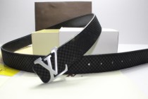 Super Perfect Quality LV Belts(100% Genuine Leather,Steel Buckle)-151