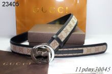 Super Perfect Quality Gucci Belts(100% Genuine Leather,Steel Buckle)-089