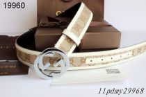 Super Perfect Quality Gucci Belts(100% Genuine Leather,Steel Buckle)-022
