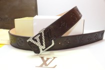 Super Perfect Quality LV Belts(100% Genuine Leather,Steel Buckle)-211