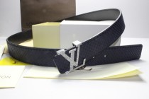 Super Perfect Quality LV Belts(100% Genuine Leather,Steel Buckle)-123