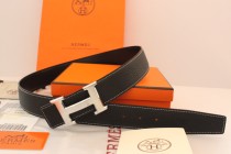 Super Perfect Quality Hermes Belts(100% Genuine Leather,Reversible Steel Buckle)-068