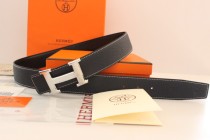 Super Perfect Quality Hermes Belts(100% Genuine Leather,Reversible Steel Buckle)-066