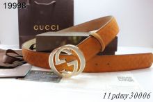 Super Perfect Quality Gucci Belts(100% Genuine Leather,Steel Buckle)-057