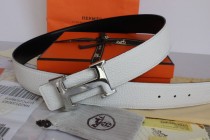Super Perfect Quality Hermes Belts(100% Genuine Leather,Reversible Steel Buckle)-019
