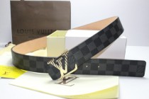 Super Perfect Quality LV Belts(100% Genuine Leather,Steel Buckle)-040
