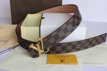 Super Perfect Quality LV Belts(100% Genuine Leather,Steel Buckle)-009