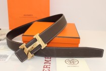 Super Perfect Quality Hermes Belts(100% Genuine Leather,Reversible Steel Buckle)-062