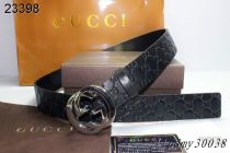 Super Perfect Quality Gucci Belts(100% Genuine Leather,Steel Buckle)-082