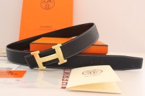 Super Perfect Quality Hermes Belts(100% Genuine Leather,Reversible Steel Buckle)-067