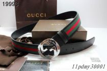 Super Perfect Quality Gucci Belts(100% Genuine Leather,Steel Buckle)-052
