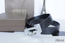 Super Perfect Quality Gucci Belts(100% Genuine Leather,Steel Buckle)-117