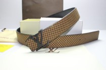 Super Perfect Quality LV Belts(100% Genuine Leather,Steel Buckle)-166