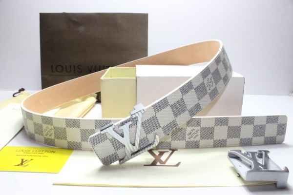 Super Perfect Quality LV Belts(100% Genuine Leather,Steel Buckle)-050