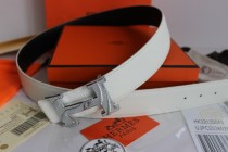 Super Perfect Quality Hermes Belts(100% Genuine Leather,Reversible Steel Buckle)-027