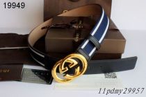 Super Perfect Quality Gucci Belts(100% Genuine Leather,Steel Buckle)-011