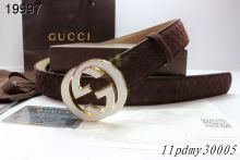 Super Perfect Quality Gucci Belts(100% Genuine Leather,Steel Buckle)-056