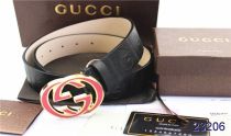 Super Perfect Quality Gucci Belts(100% Genuine Leather,Steel Buckle)-163