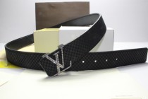Super Perfect Quality LV Belts(100% Genuine Leather,Steel Buckle)-148