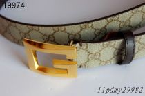 Super Perfect Quality Gucci Belts(100% Genuine Leather,Steel Buckle)-033