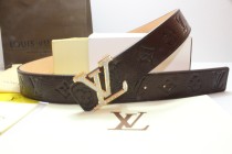 Super Perfect Quality LV Belts(100% Genuine Leather,Steel Buckle)-217
