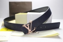 Super Perfect Quality LV Belts(100% Genuine Leather,Steel Buckle)-122