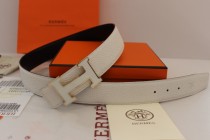 Super Perfect Quality Hermes Belts(100% Genuine Leather,Reversible Steel Buckle)-064