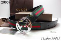 Super Perfect Quality Gucci Belts(100% Genuine Leather,Steel Buckle)-063