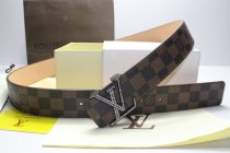 Super Perfect Quality LV Belts(100% Genuine Leather,Steel Buckle)-076