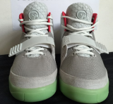Authentic Nike Air Yeezy 2 Wolf Grey Pure Platinum