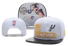 San Antonio Spurs adidas 2014 NBA Finals Champions Locker Room Snapback Leather