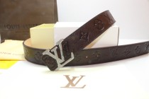 Super Perfect Quality LV Belts(100% Genuine Leather,Steel Buckle)-215