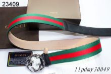 Super Perfect Quality Gucci Belts(100% Genuine Leather,Steel Buckle)-093