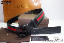 Super Perfect Quality Gucci Belts(100% Genuine Leather,Steel Buckle)-080