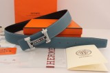 Super Perfect Quality Hermes Belts(100% Genuine Leather,Reversible Steel Buckle)-076