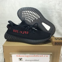 Authentic Adidas Yeezy Boost 350 V2 Black Red