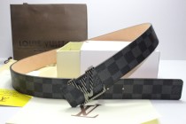 Super Perfect Quality LV Belts(100% Genuine Leather,Steel Buckle)-039