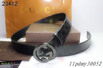 Super Perfect Quality Gucci Belts(100% Genuine Leather,Steel Buckle)-096