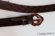 Super Perfect Quality Gucci Belts(100% Genuine Leather,Steel Buckle)-027