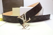 Super Perfect Quality LV Belts(100% Genuine Leather,Steel Buckle)-270