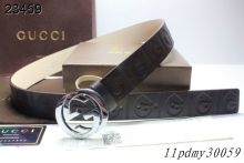Super Perfect Quality Gucci Belts(100% Genuine Leather,Steel Buckle)-103