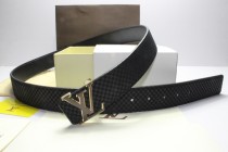 Super Perfect Quality LV Belts(100% Genuine Leather,Steel Buckle)-149